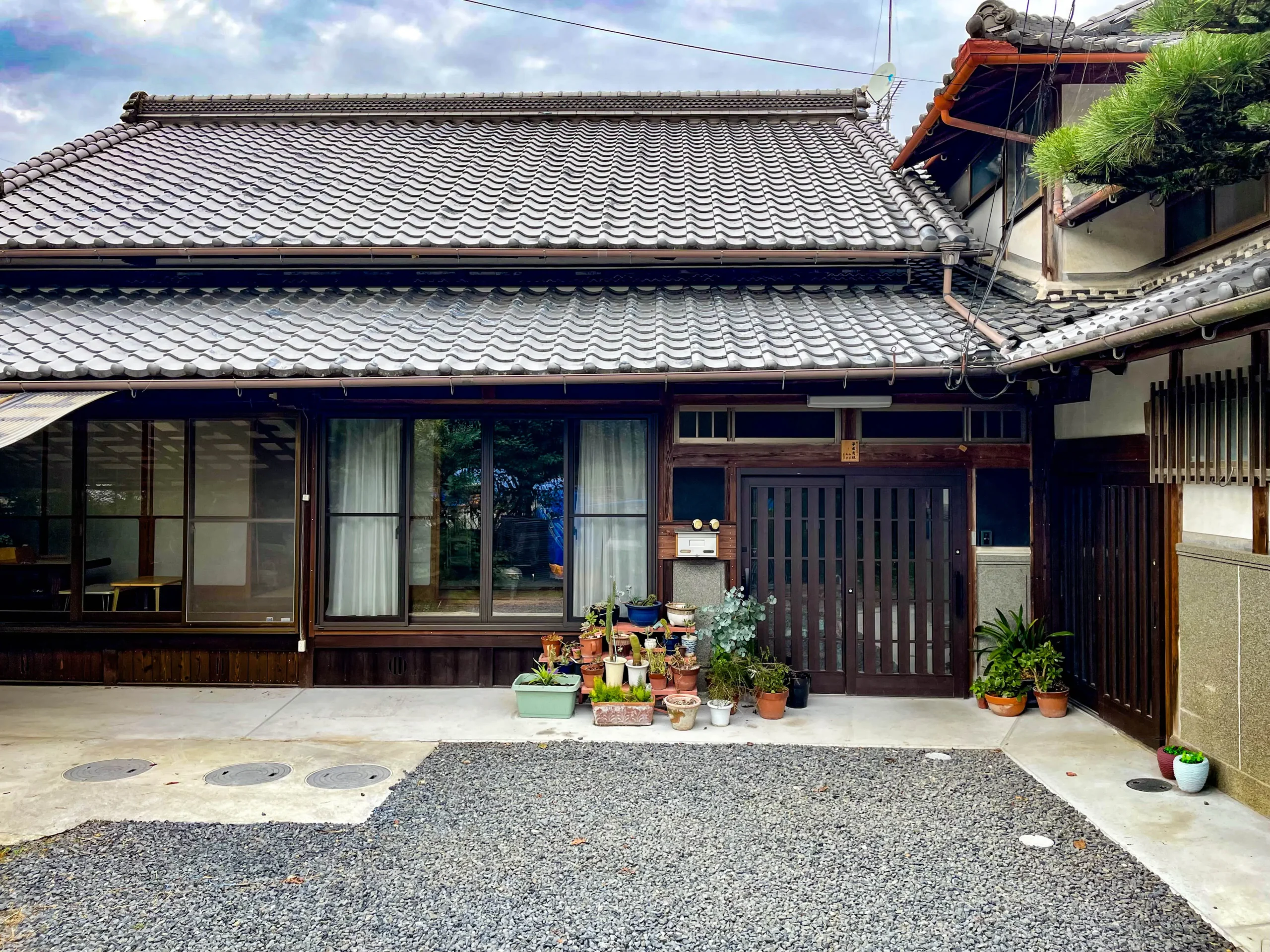 田舎にある民泊施設